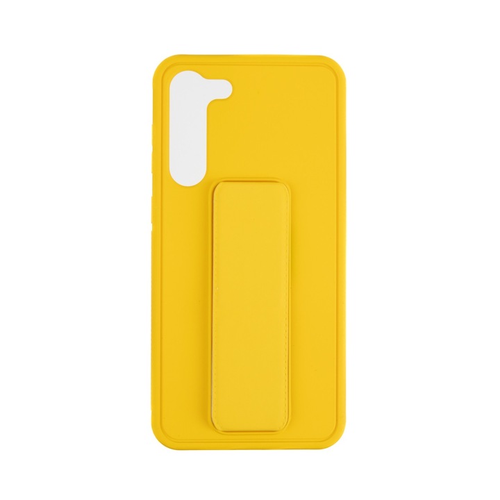 Carcasa Protectie Spate Colectia Stand Compatibil Cu Samsung Galaxy S23 Plus - Galben