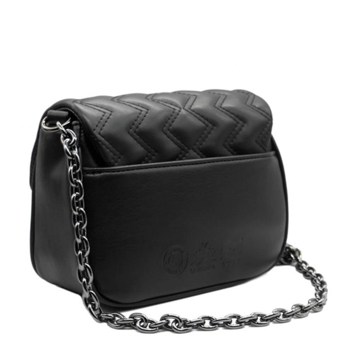 La Martina Briana fekete bőrtáska LMBA00941T