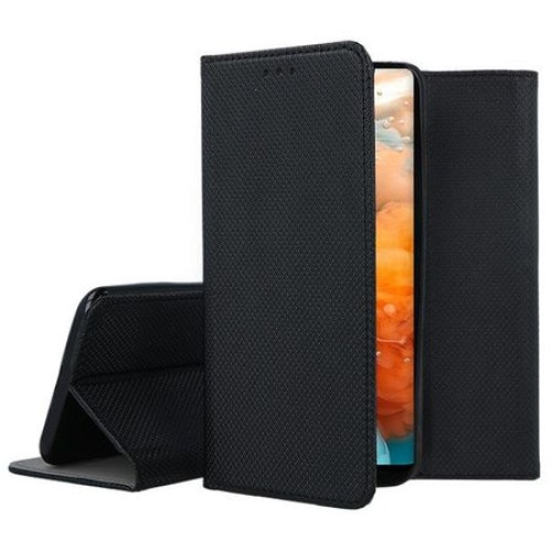 Husa Smart Book Case compatibila cu Samsung A34 5G cu inchidere magnetica, piele ecologica, Negru