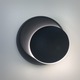 Aplica LED de interior, IP40, Cosmo, 7W, cercuri reglabile, Neagra