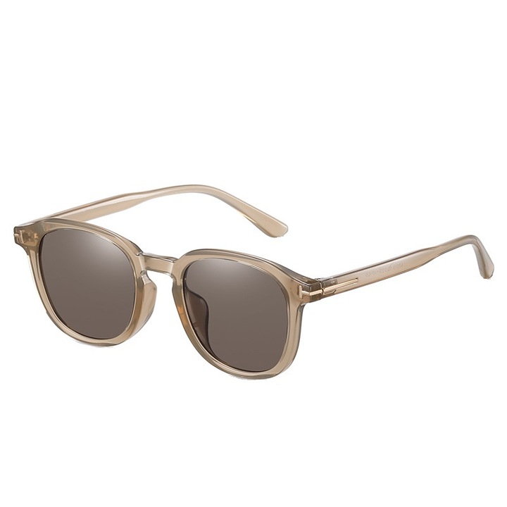 Ochelari de soare dama Avamsi AVXFT-A7019-1, Polarizati, Maro