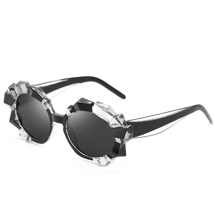 Ochelari de soare dama Avamsi AVXFT-CT1711, Polarizati, Negru
