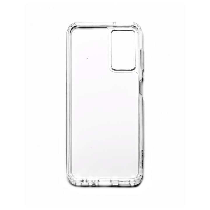Защитно покритие CENTO Como, съвместимо със Samsung A52/A52s Transparent Silicon Premium, Slim, подсилени ъгли, Anti-scratch, Anti-shock, с повдигнати ръбове за защита на екрана и камерата