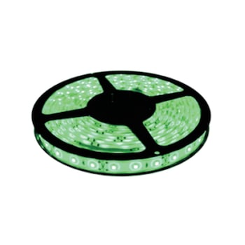 Banda cu leduri 5M 60 LED Verde IP65 Banda cu leduri 5M 60 LED Verde IP65