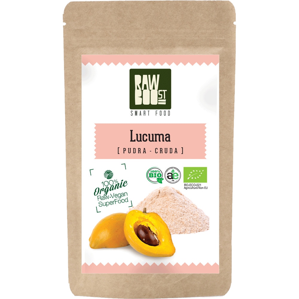 Lucuma pudra ecologica 250g, Rawboost