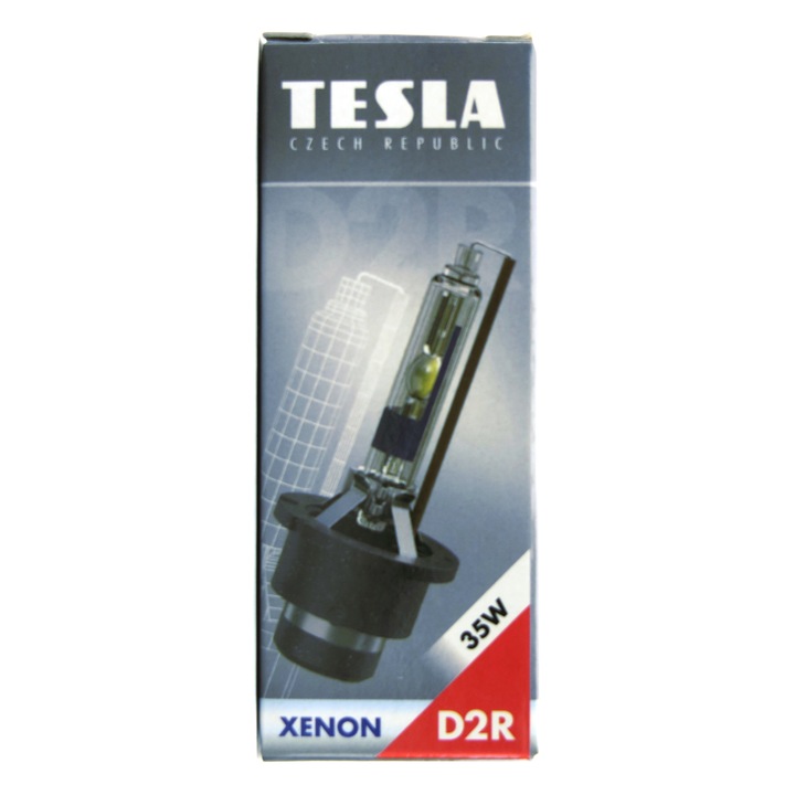 Bec auto far Xenon TESLA D2R 85V 35W, 4300K