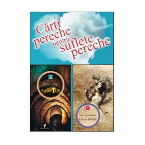 Pachet Fata de hartie + Sanctus - Simon Toyne, Guillaume Musso