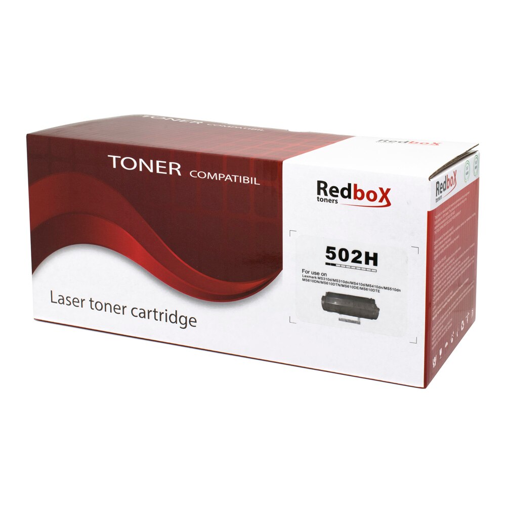 Cartus toner Redbox compatibil cu 50F2H00, 5000 pagini, Black
