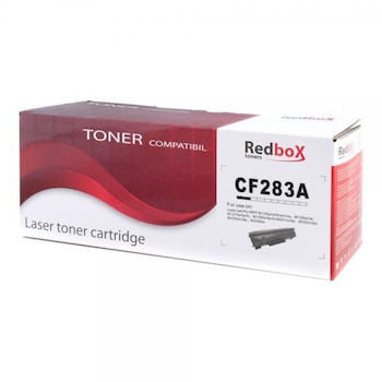 Cartus toner Redbox compatibil cu CF283A, 1500 pagini, Black Cartus toner Redbox compatibil cu CF283A, 1500 pagini, Black