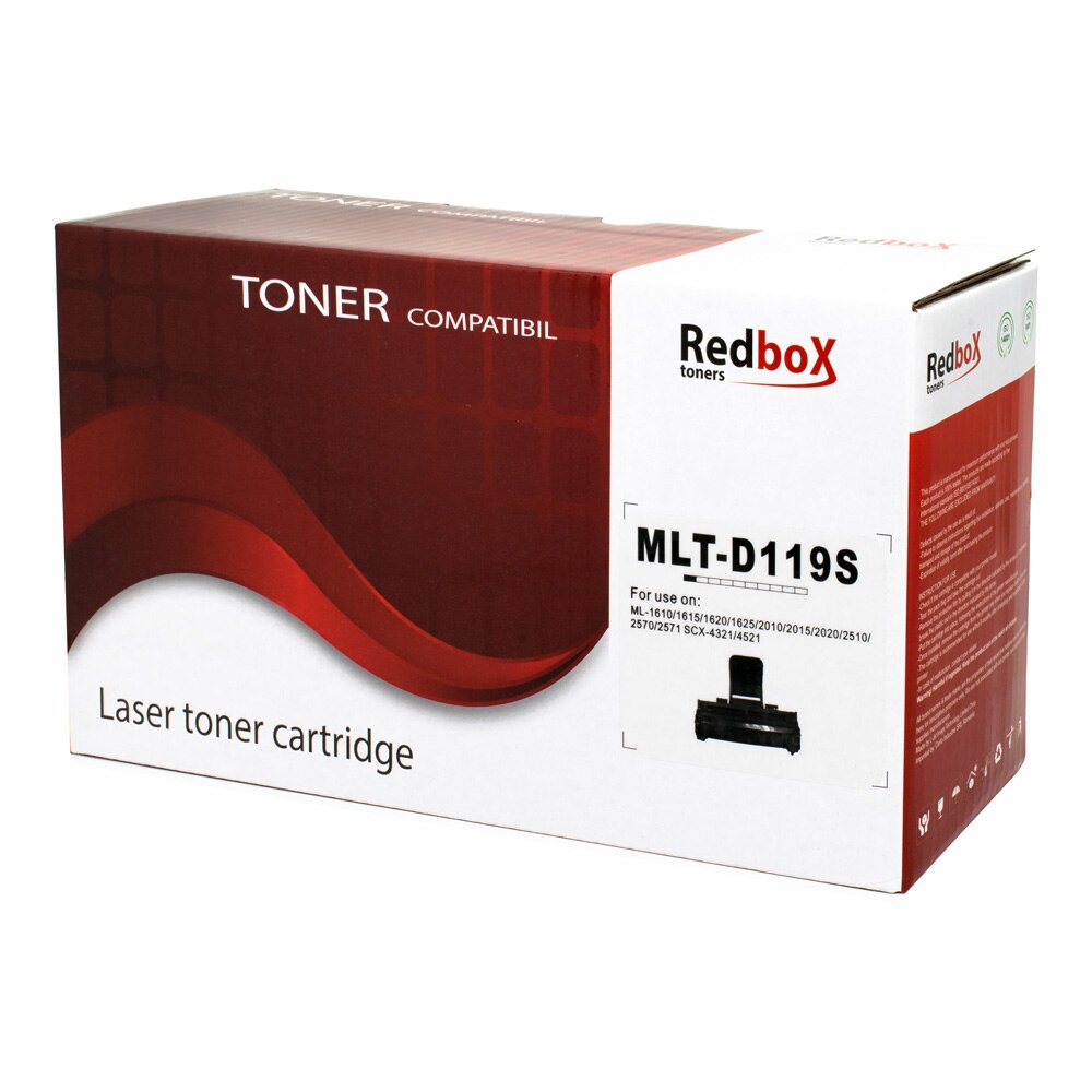 Cartus toner Redbox compatibil cu ML-1610D2/MLT-D119S, 2000 pagini, Black