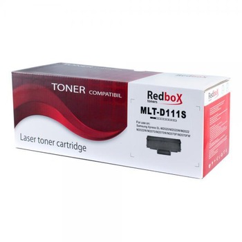 Cartus toner Redbox compatibil cu MLT-D111S, 1000 pagini, Black Cartus toner Redbox compatibil cu MLT-D111S, 1000 pagini, Black