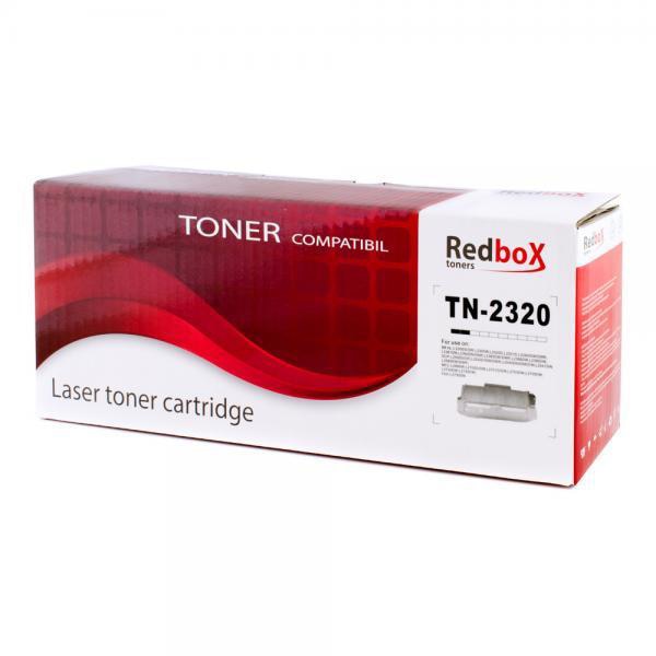 Cartus toner Redbox compatibil cu TN2320, 2600 pagini, Black