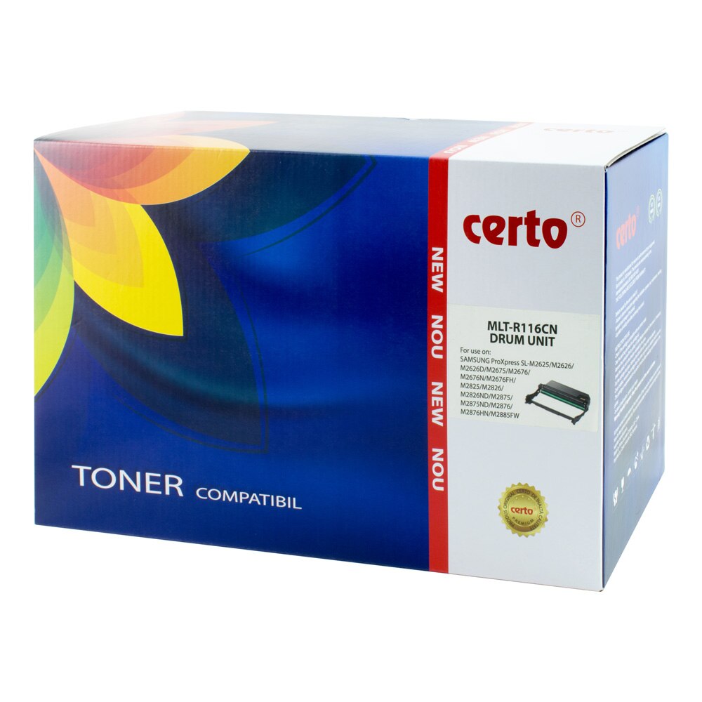 Unitate Cilindru Certo compatibil cu MLT-R116, 9000 pagini, Black
