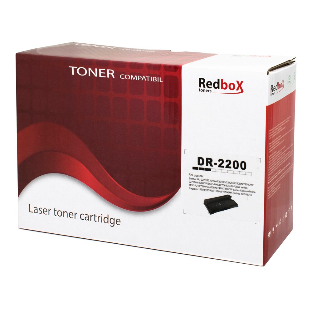 Unitate Cilindru Redbox compatibil cu DR2200, 12000 pagini, Black