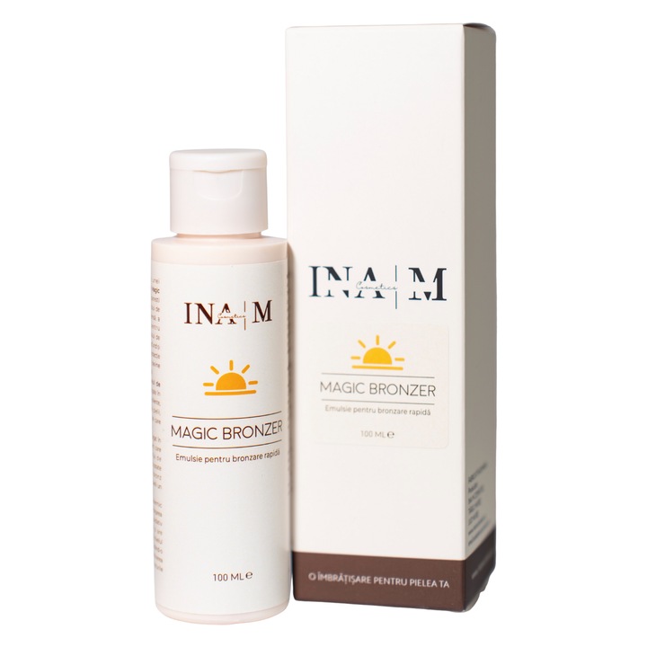 Emulsie pentru bronzare rapida Magic Bronzer Ina-M Cosmetics, 100 ml