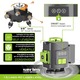 Nivela Laser 4D, Folixs®, Profesionala, 16 linii, 4x360º, IP-54, Precizie milimetrica, 515 nm dioda laser, ± 3° domeniu lucru 30 m, cu Telecomanda, Negru/Verde