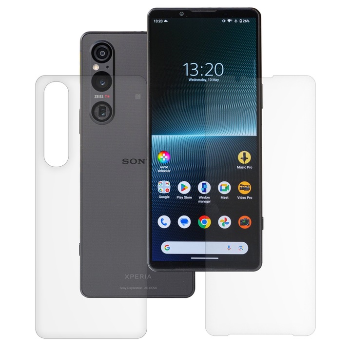 Комплект 2 матови протектора SILKASE за Sony Xperia 1 V, Защита на телефона, Силикон