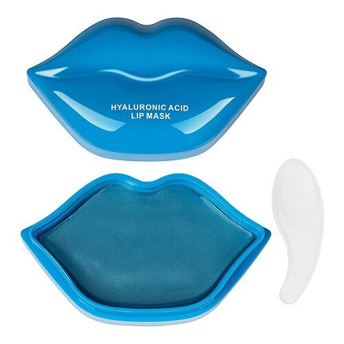 Masca pentru buze, Kiss Beauty, Lip Mask, Acid Hialuronic, 20 bucati