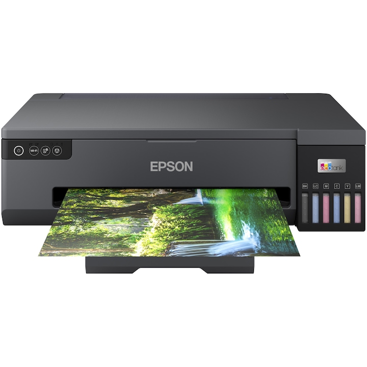 Цветен мастиленоструен принтер CISS Epson L18050, Размер A3+, Скорост на печат 22 стр./мин. черно-бяло, 22 стр./мин. цветно, Резолюция 5760 x 1440 dpi