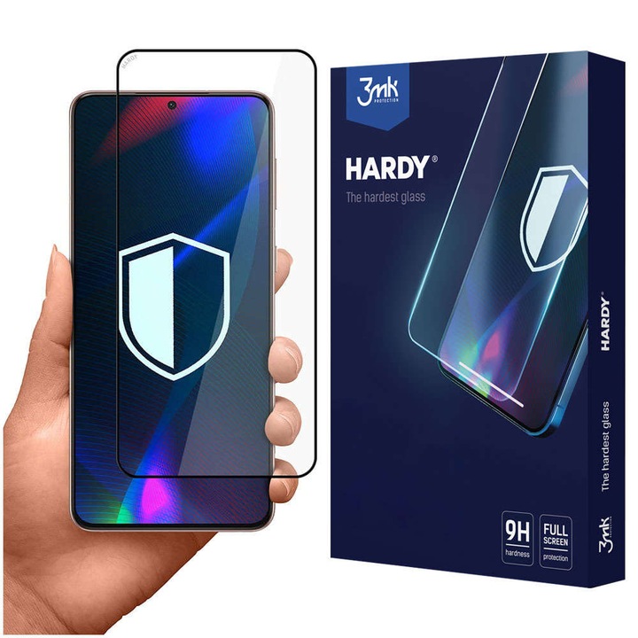 3mk предпазно стъкло за калъф Hardy 9H за Samsung Galaxy S23 5G черен
