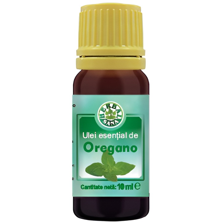 Oregánó illóolaj "Origanum vulgare L." 100% tisztaságú, adalékanyagok nélkül, HerbalSana, 10 ml, Herbavit