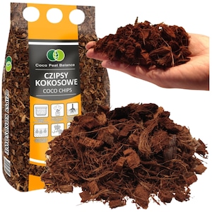 Cipsuri De Cocos Pentru Plante Și Flori, Biovita, Produs Natural, Valoare Ph 5.5 6.5, Tip Cipsuri De Cocos Expandate, Compoziție Coji De Cocos Și Fibre De Cocos, 5L