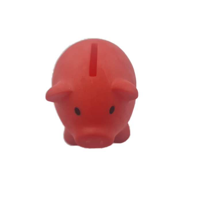 Jucarii Pentru Copii, Pusculita Porcusor, Rosu, Dalimag