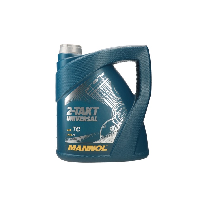 Ulei de motor pentru motociclete 2T Mannol Uniwersal 4l Mineral - 4036021401706