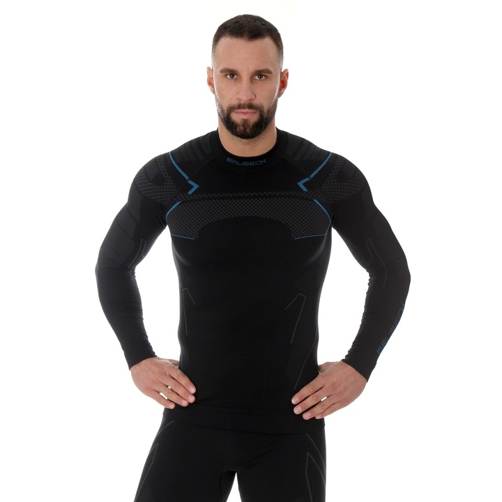 Bluza Termoactiva Barbati Brubeck THERMO, XL, Negru