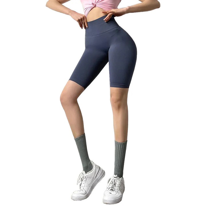 Colanti Fitness PRO Scurti push up DK-1768, Albastru