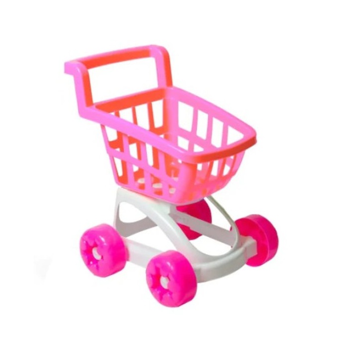 Carucior cumparaturi supermarket Pink