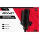 Микрофон HyperX ProCast XLR, HyperX Shield филтър включен, Черен