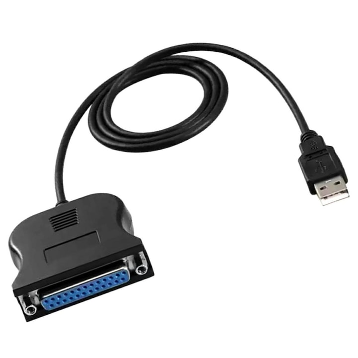 USB-LPT adapter, Zola®, USB 2.0 és USB 2.1 kompatibilis, kábel hossza 1 m
