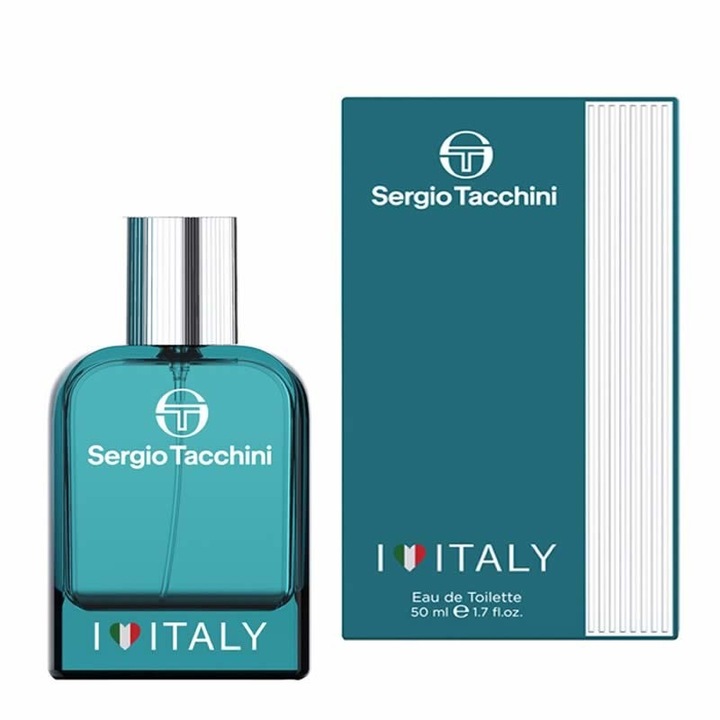 Sergio Tacchini I Love Italy Eau de Toilette, Férfi, 50ml