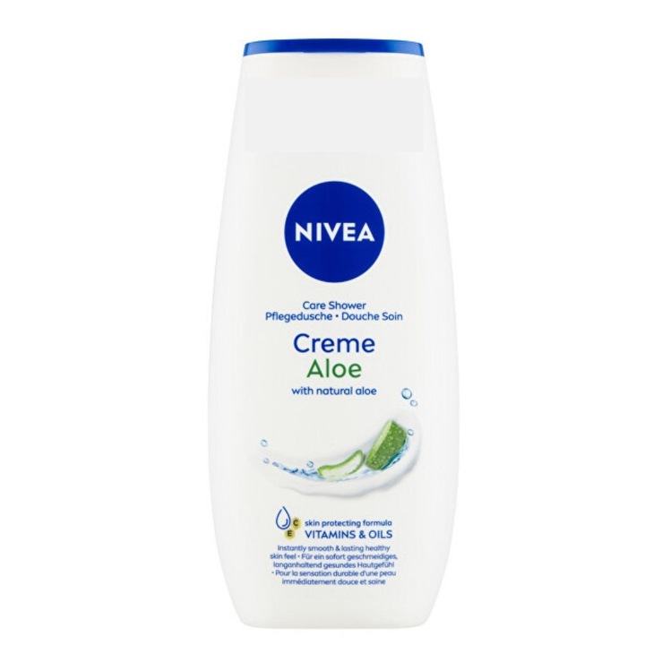 Nivea Creme Aloe tusfürdő, 250 ml