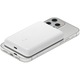 Acumulator extern Belkin cu Incarcare Wireless Boost Charge 2500 mAh cu atasare magnetica, Alb