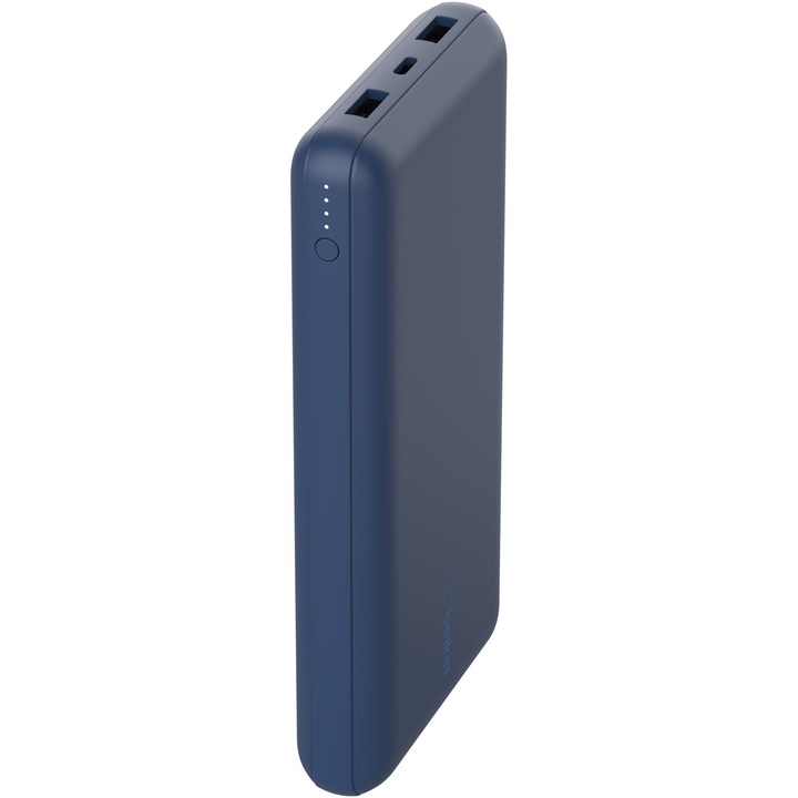 Külső akkumulátor Belkin Boost Charge 20000 mAh - USB-A & C 15W, kék