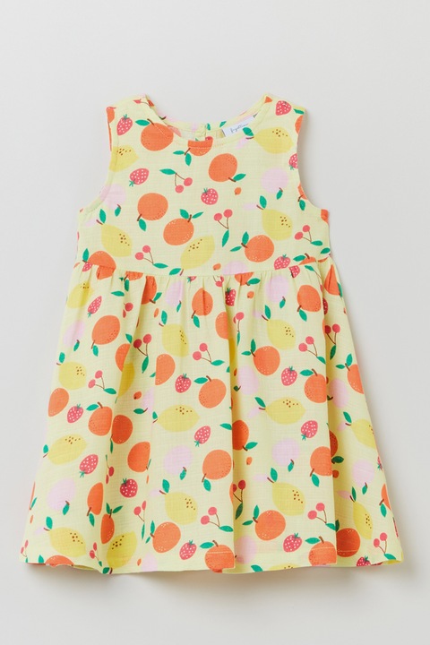 OVS, Свободна рокля с шарка на плодове, Многоцветен