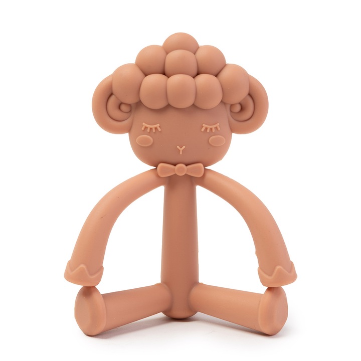 Szilikon fogzási játék Oita Brown Nurio