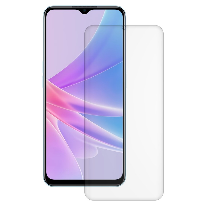 SILKASE matt fólia OPPO A78-hoz, képernyővédő, szilikon