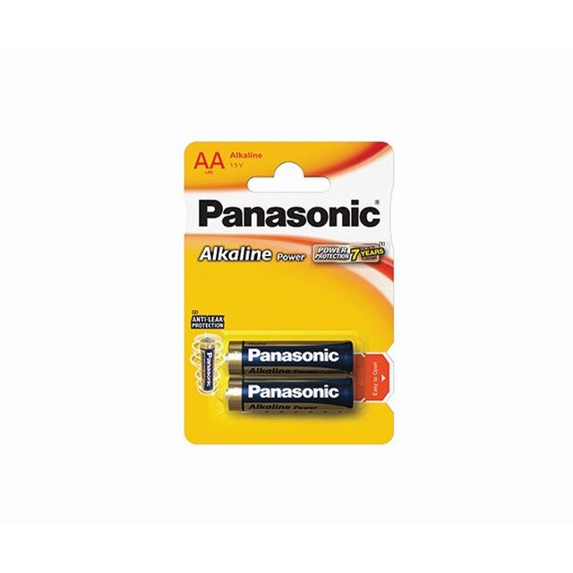 Baterii Panasonic Alkaline Power LR6APB/2BP, Blister 2 Bucati - EMAG.ro