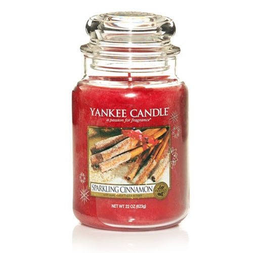 Lumanare Parfumata Borcan Mare Sparkling Cinnamon, Yankee Candle
