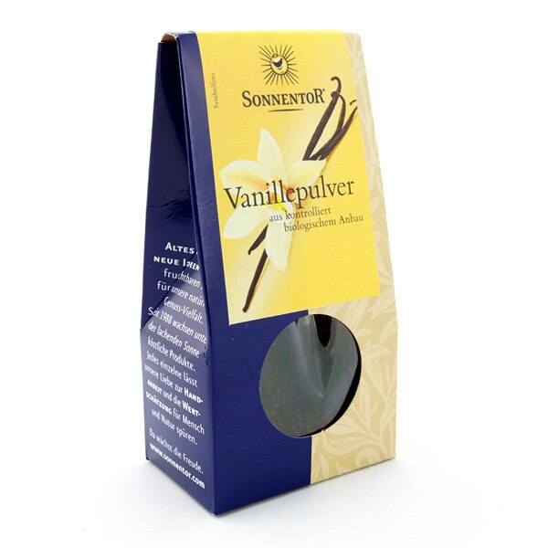 Condiment Vanilie macinata bio 10g Sonnentor