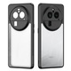 Husa de protectie pentru Apple iPhone 14 Pro Max, Aimo, compatibil MagSafe, plastic termorezistent, Negru