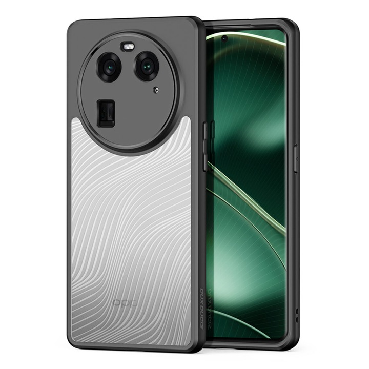 Прахоустойчив предпазен капак за Oppo Find X6 Pro, черен