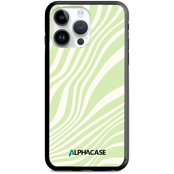 Husa de Protectie, Compatibila Apple iPhone 14 PRO MAX, ALPHACASE, AntiShock, HardCase, Abstract Series 024