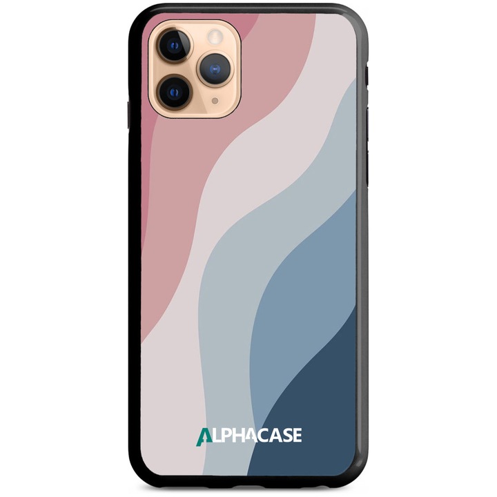 Husa de Protectie, Compatibila Apple iPhone 11 PRO, ALPHACASE, AntiShock, HardCase, Abstract Series 010