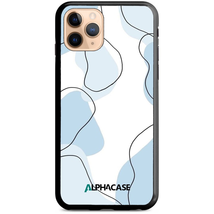 Husa de Protectie, Compatibila Apple iPhone 11 PRO, ALPHACASE, AntiShock, HardCase, Abstract Series 008