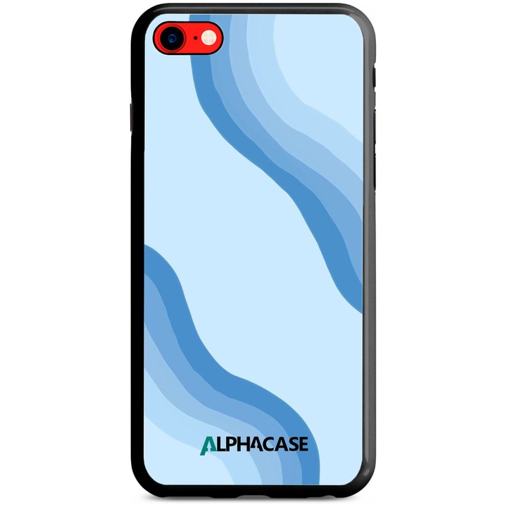 Husa de Protectie, Compatibila Apple iPhone 7/8/SE 2020/2022, ALPHACASE, AntiShock, HardCase, Abstract Series 014