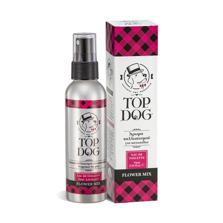 Parfüm kutyáknak Flower Mix, Top Dog, 75 ml